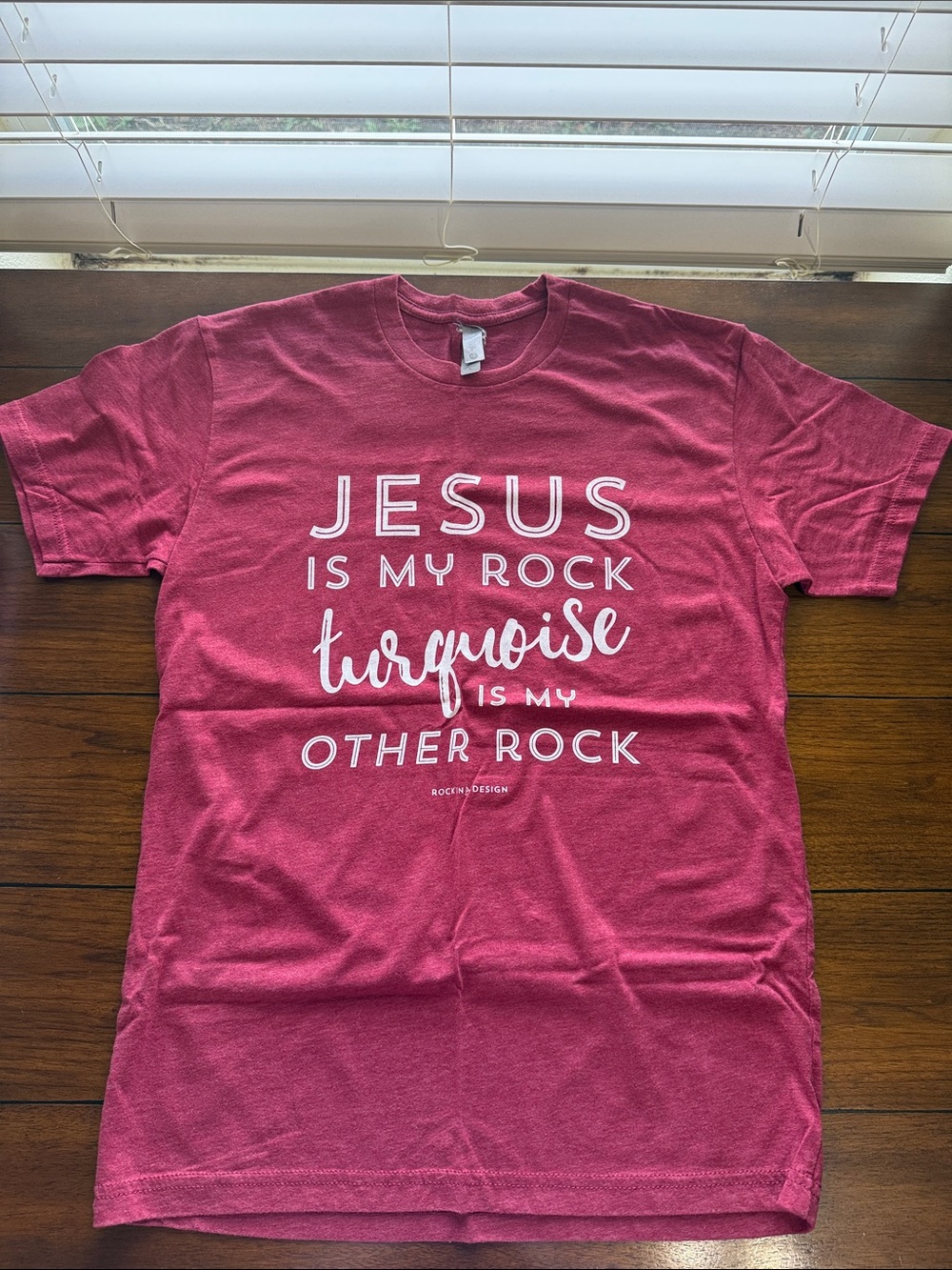 'Jesus is My Rock' Graphic Tee